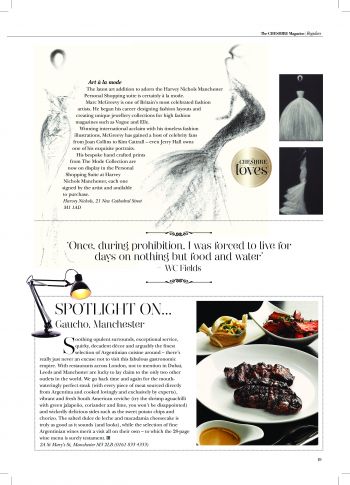 The Cheshire Magazine loves